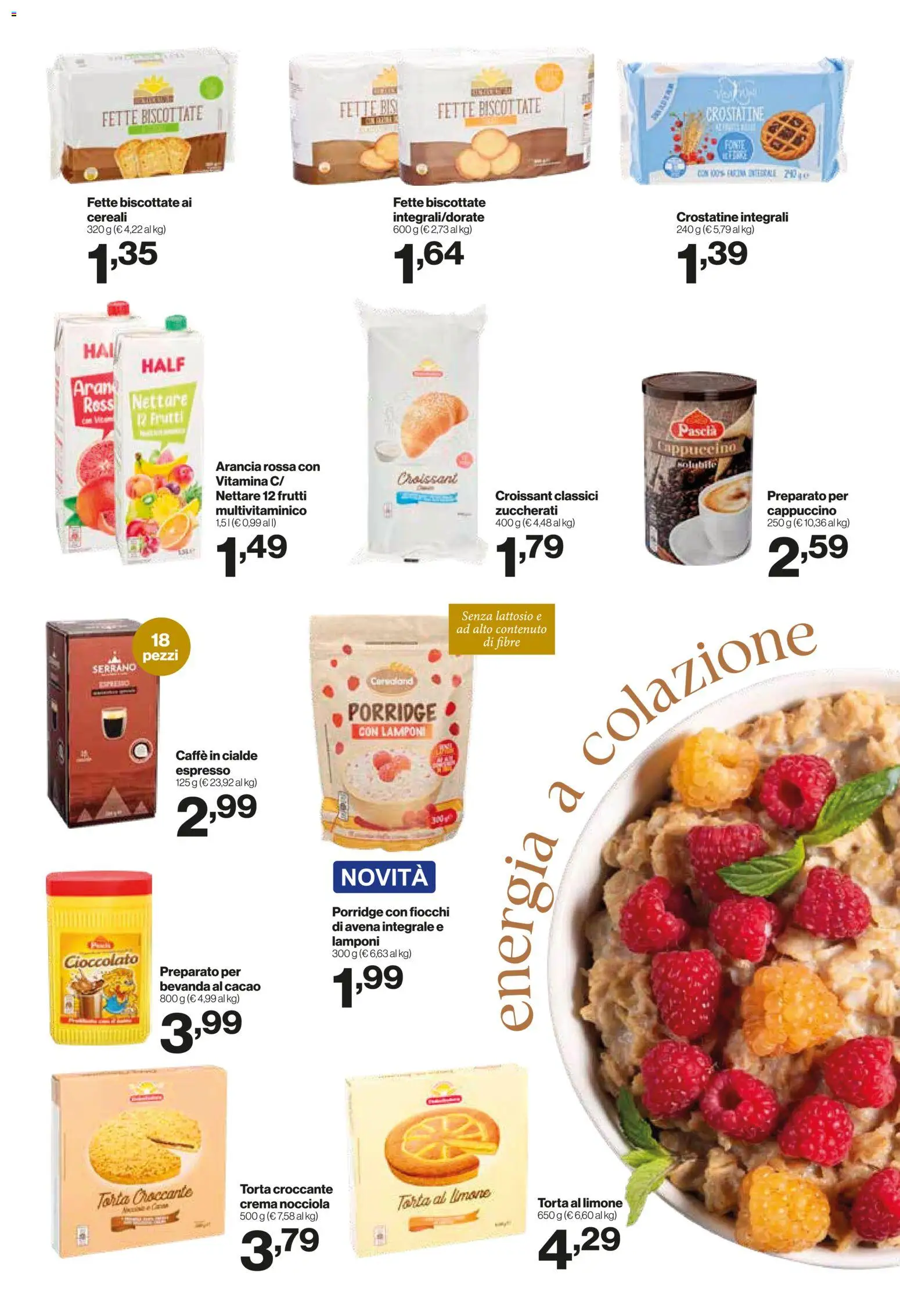 Volantino IN's del 14.01.2026 | Pagina: 3 | Prodotti: Caffè, Lamponi, Arancia, Cacao