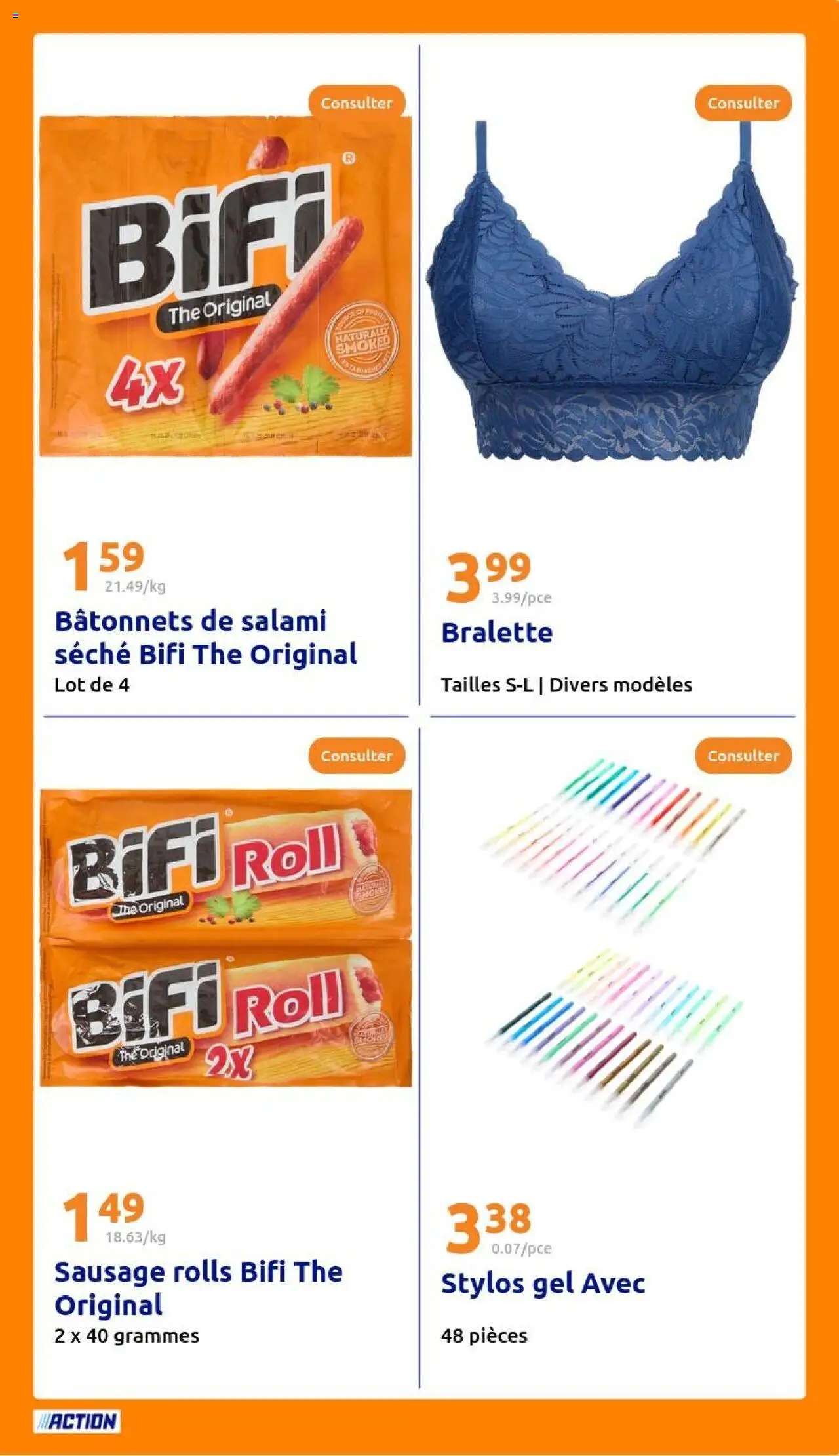  | Page: 23 | Produits: Salami, Thé
