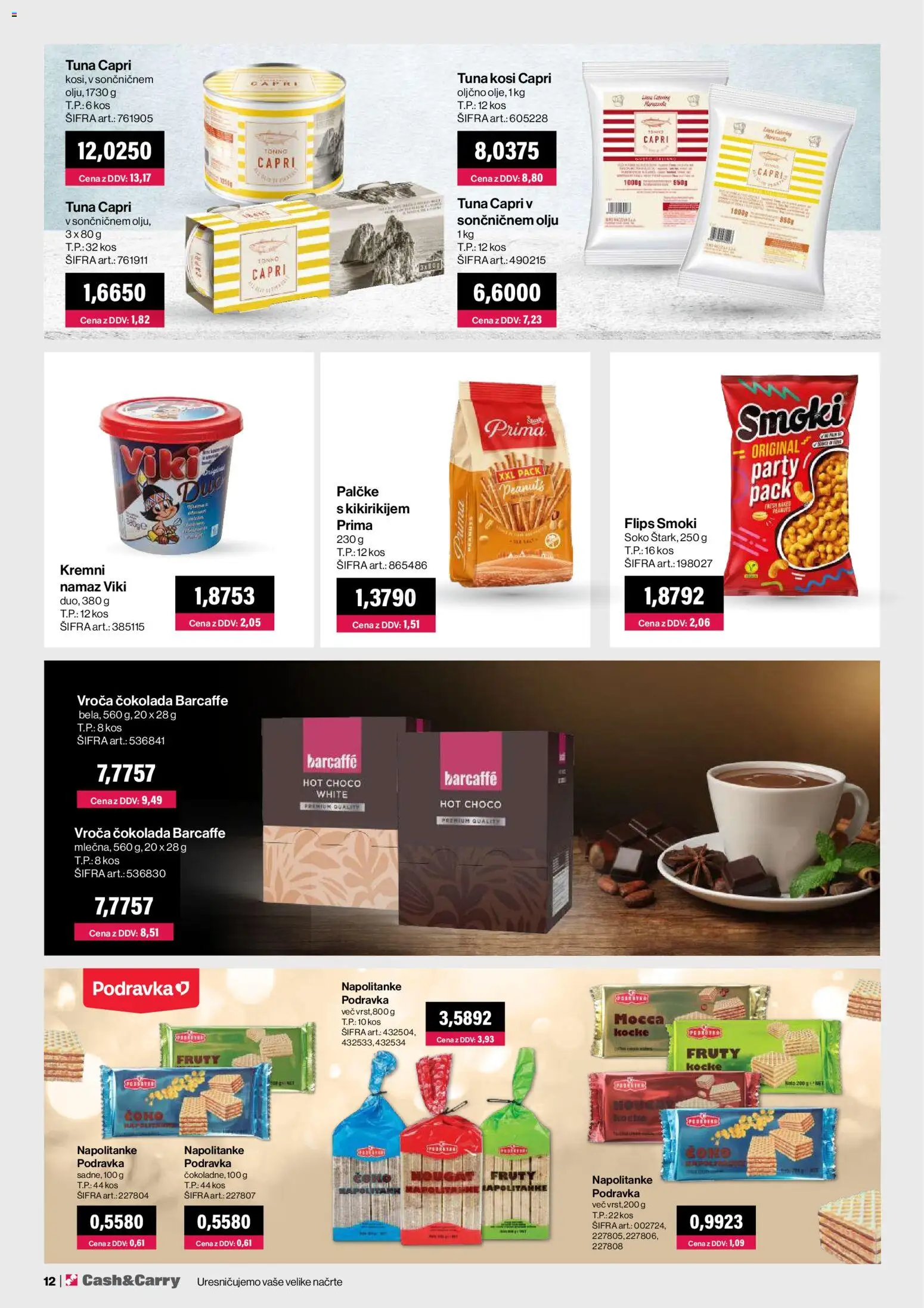 Novi Mercator katalog ponudbe – veljaven od 01.01.2026 | Stran: 12