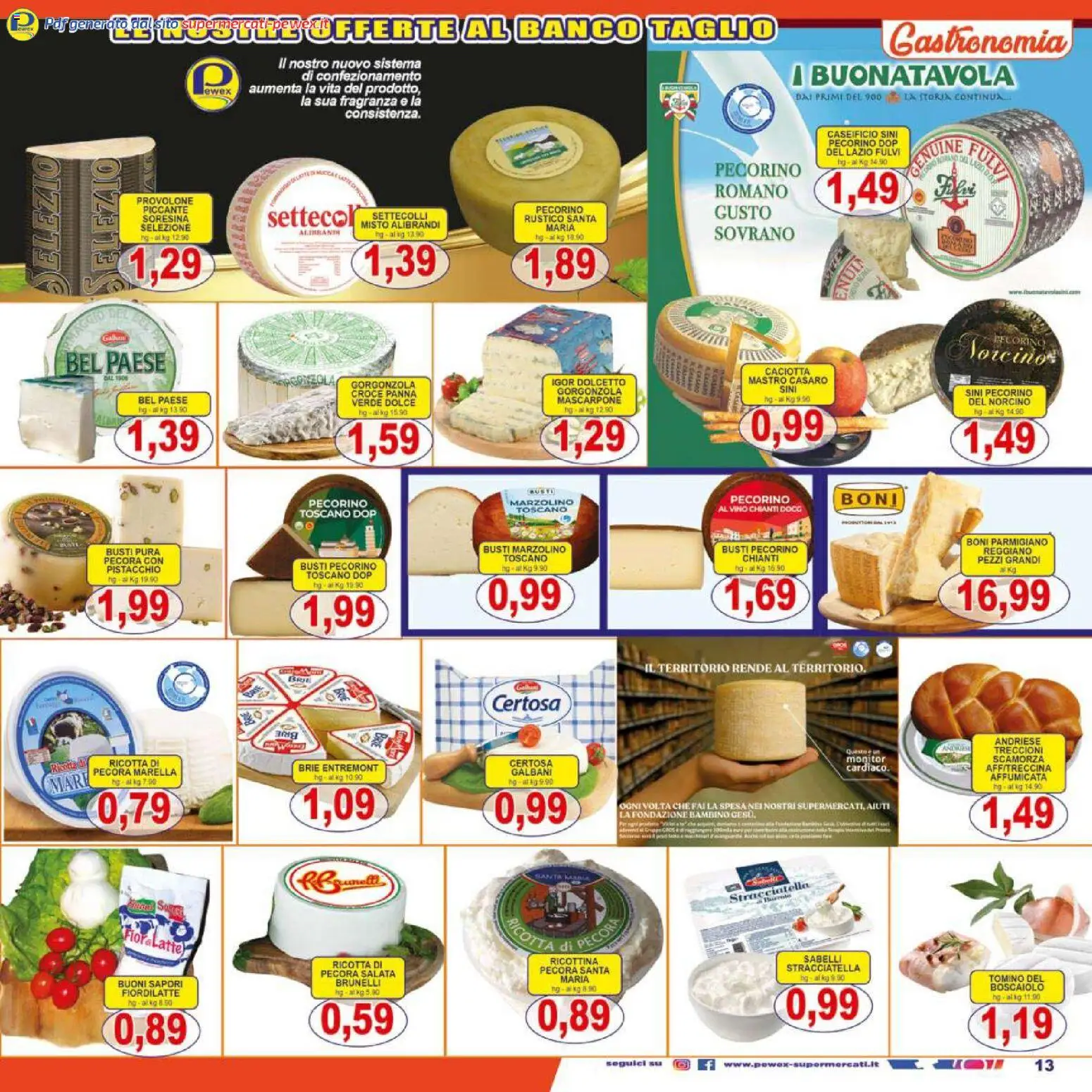 Volantino Pewex del 06.12.2025 | Pagina: 13 | Prodotti: Monitor, Panna, Stracciatella, Fragranza