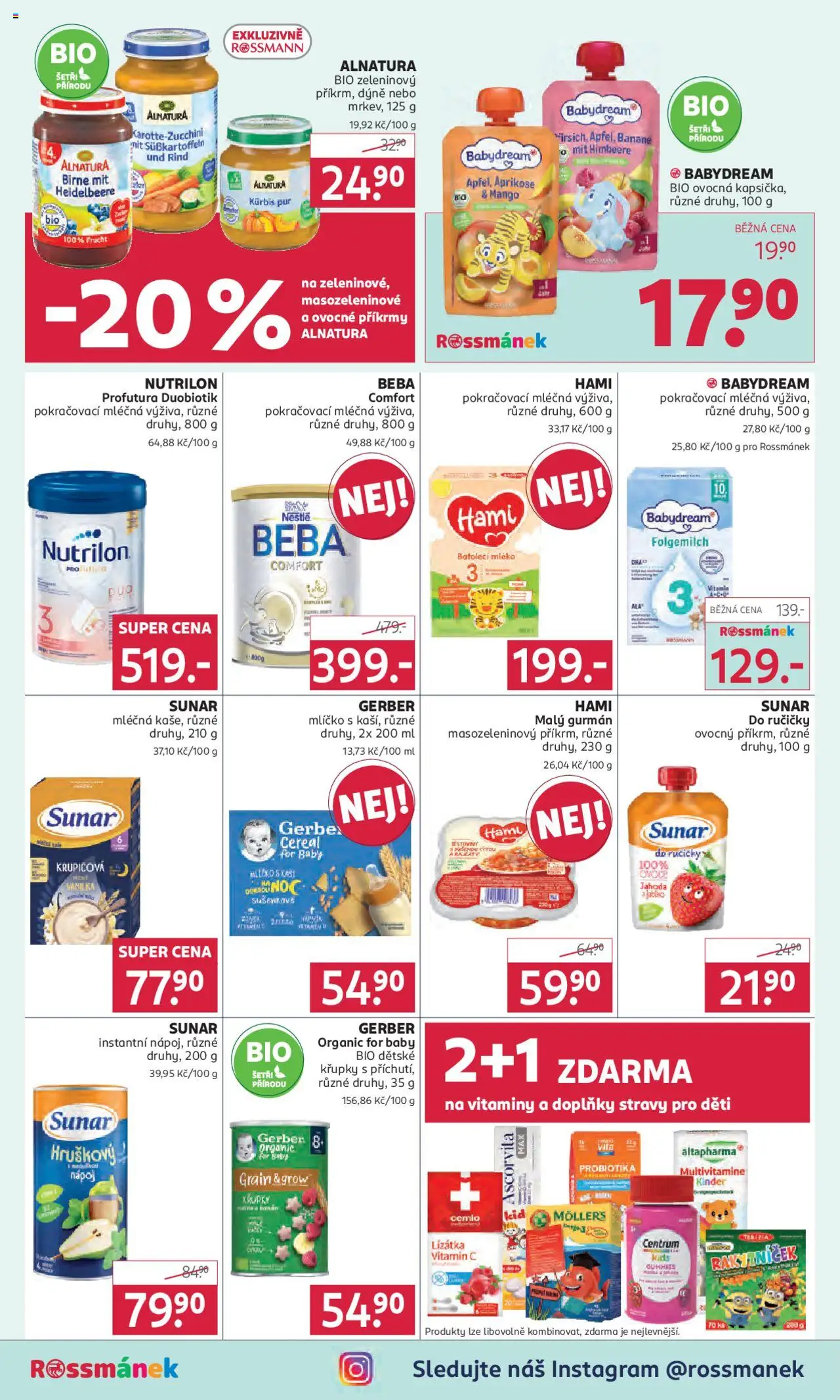 Rossmann leták od 10.09.2025 | Strana: 12 | Produkty: Sunar, Beba, Dýně, Křupky