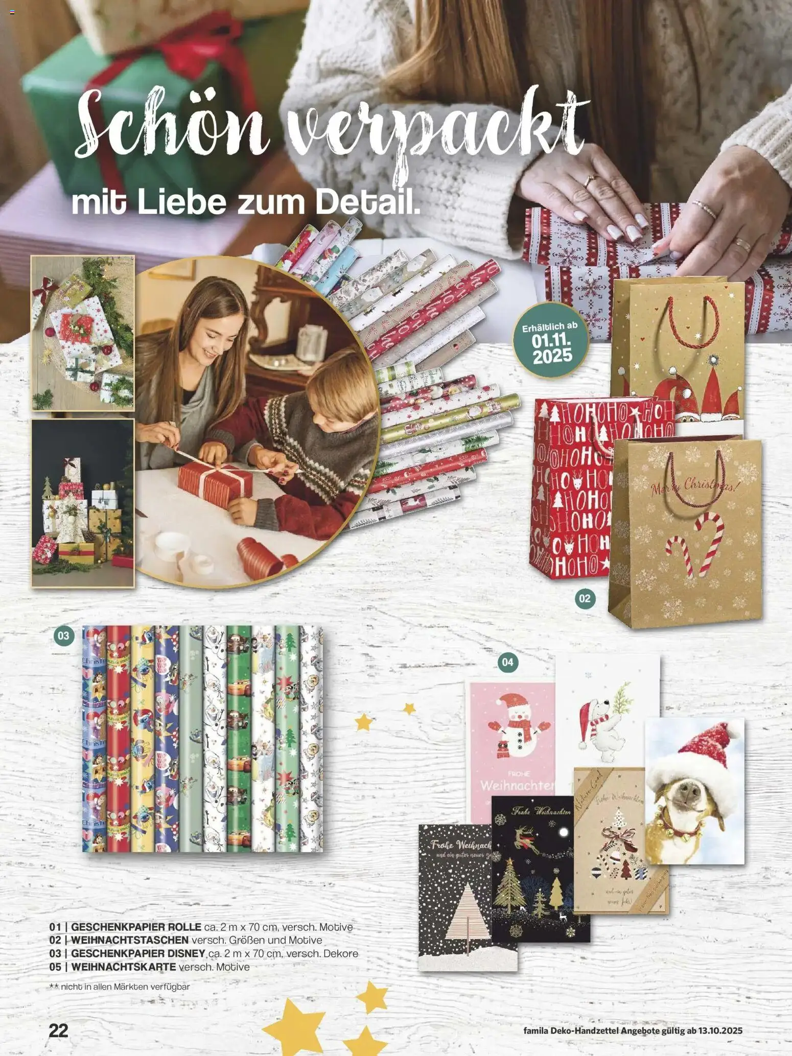 Famila Nordwest - Famila: Weihnachtsdeko – gültig ab 12.10.2025 | Seite: 22