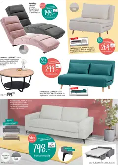 Zurbrüggen Prospekt 	 - gültig ab dem 14.07.2025 | Seite: 41 | Produkte: Schlafsofa, Relaxliege, Matratze, Couchtisch