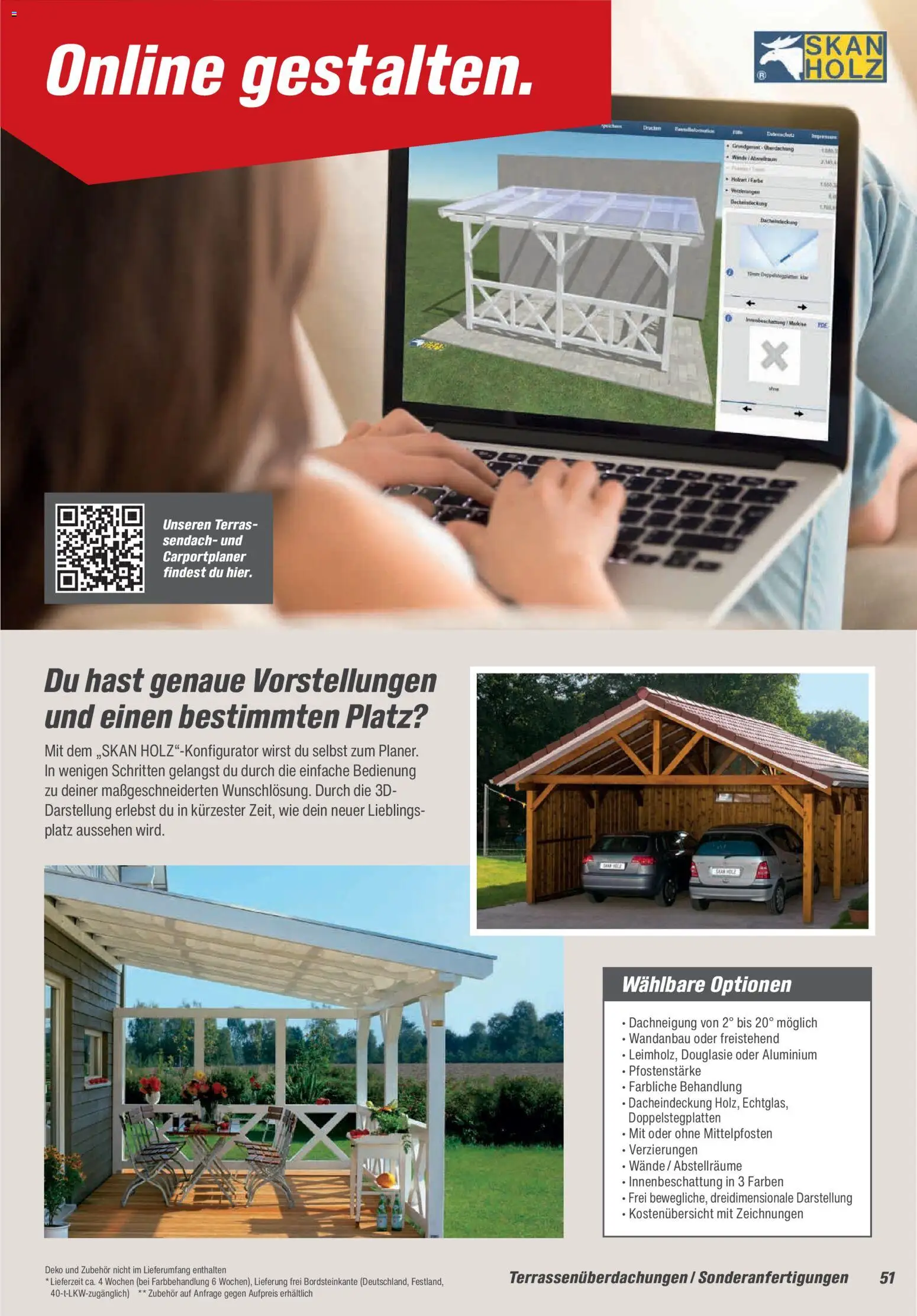 Toom Baumarkt Gartenhäuser & Carports 2026 – gültig ab 20.02.2026 | Seite: 51