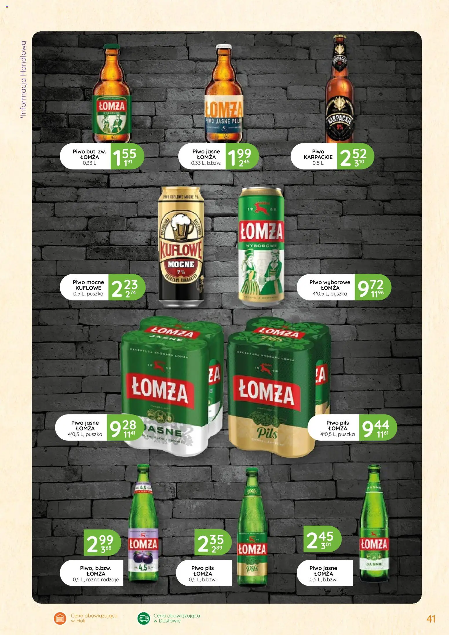 Eurocash Gazetka - Oferta Handlowa od 12.02.2026 | Strona: 41 | Produkty: Piwo