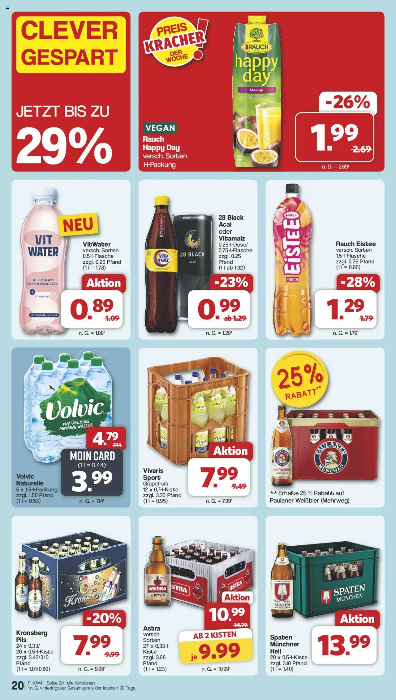 Famila Nordwest Prospekt 	 – gültig ab 06.10.2025 | Seite: 22 | Produkte: Energy, Weißbier, Pils, Paulaner
