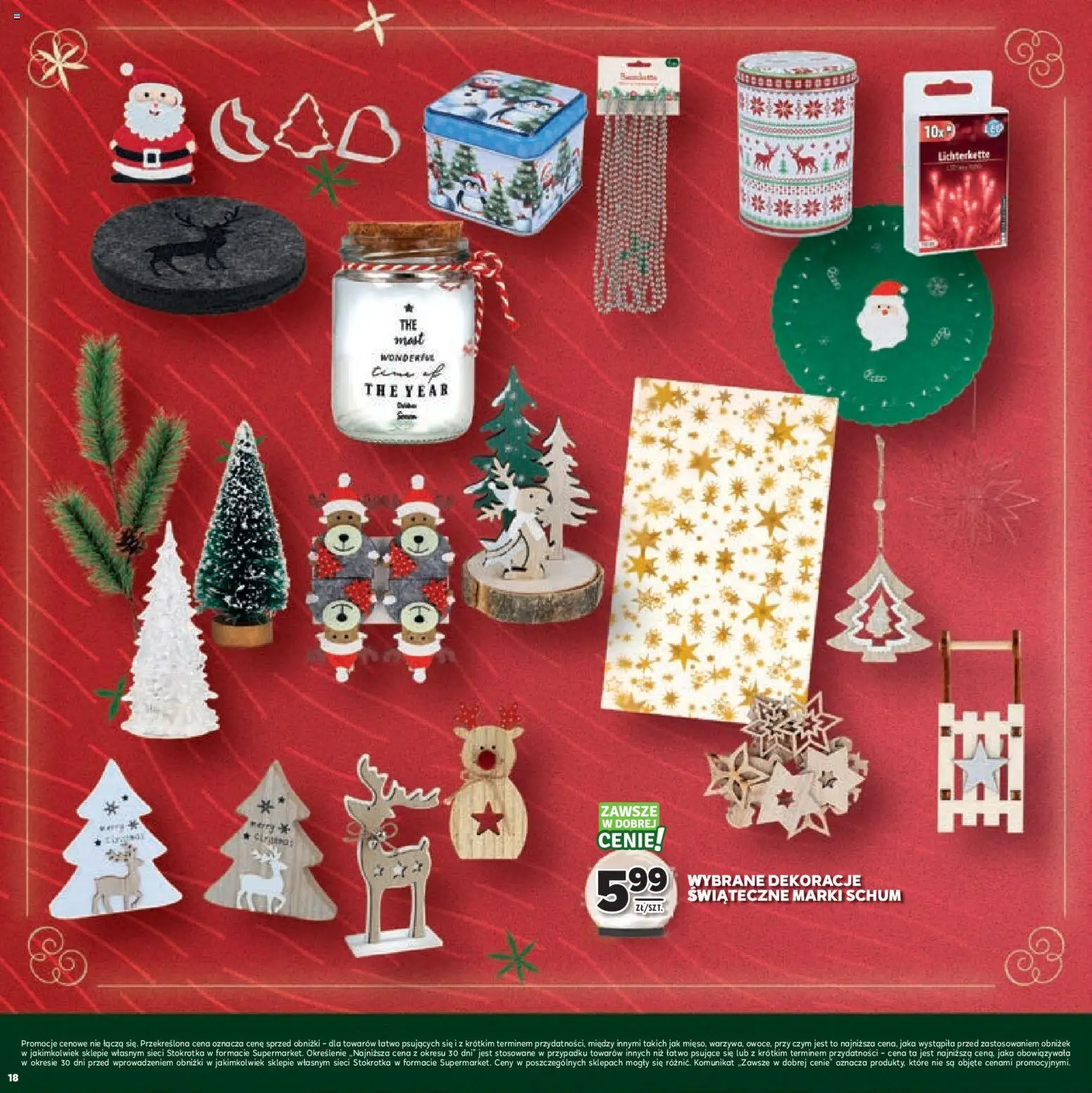 Stokrotka Gazetka - Boże Narodzenie od 11.12.2025 | Strona: 18 | Produkty: Stokrotka