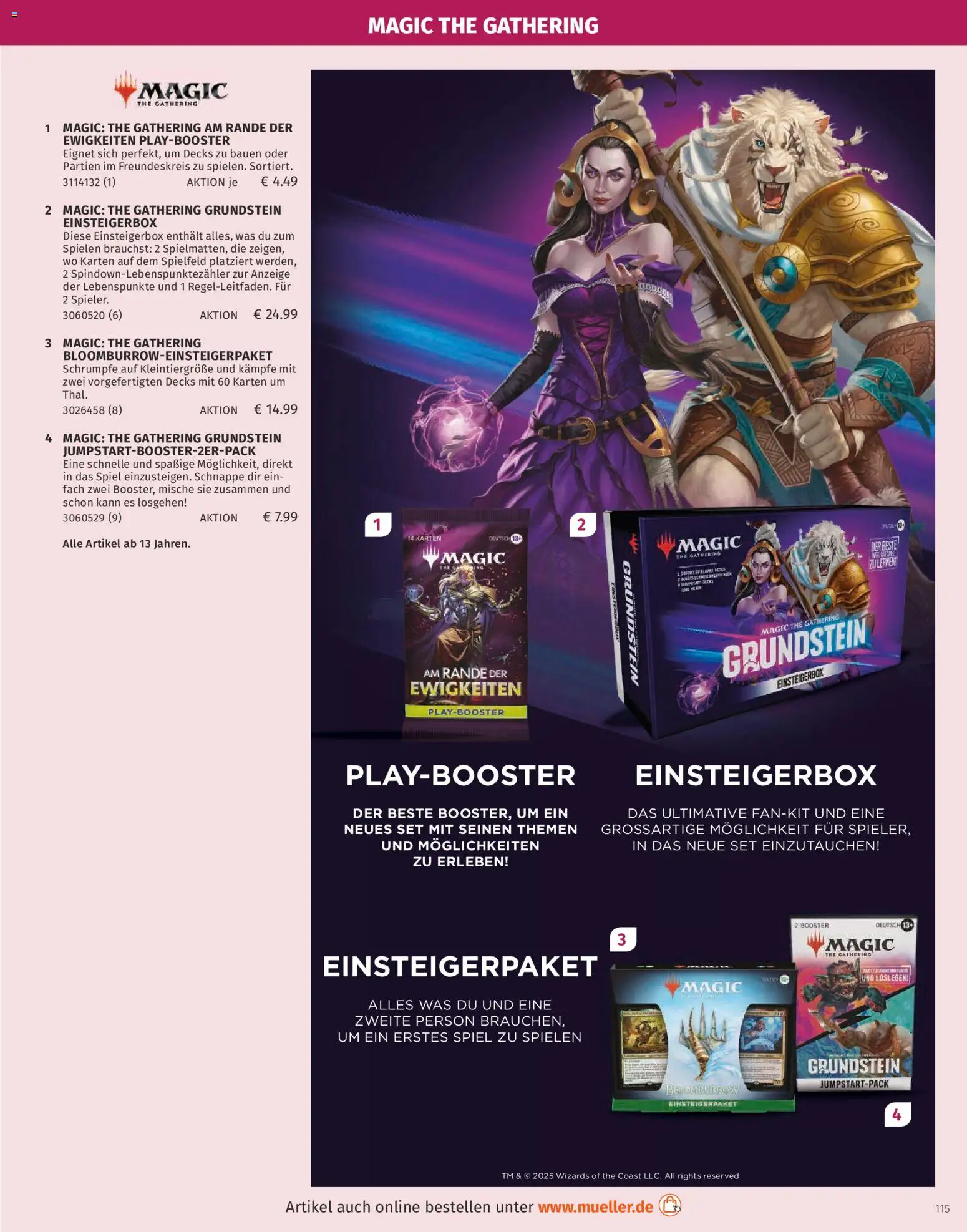 Müller Spielwarenkatalog – gültig ab 27.10.2025 | Seite: 115 | Produkte: Spiel