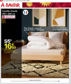 Carrefour Market - Prévisualisation de Carrefour Market Le mois vip 70% d'économies valide à partir de 24.02.2026 | Page: 56 | Produits: Enveloppe, La couette, Couette