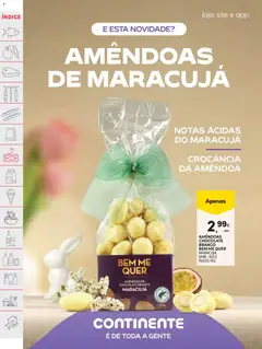 Pré-visualização AMÊNDOAS CHOCOLATE BRANCO BEM ME QUER MARACUJA, Amêndoas de chocolate branco com maracujá, embalagem de 150 g válido de 17.03.2026 | Página: 26