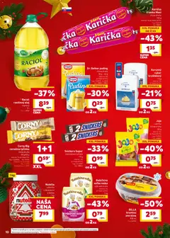 Billa leták platný od 10.12.2025 | Strana: 10 | Produkty: Olej, Cukor, Múka, Nutella