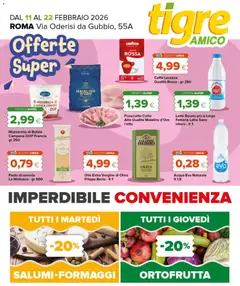 Anteprima del volantino Tigre Amico Roma catalogo valido a partire dal 11.02.2026