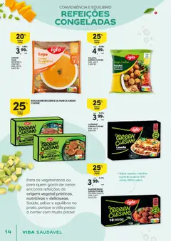 Pré-visualização LASANHA GREEN CUISINE, Lasanha de proteina vegetal, EMB.: 400 G válido de 21.10.2025 | Página: 14
