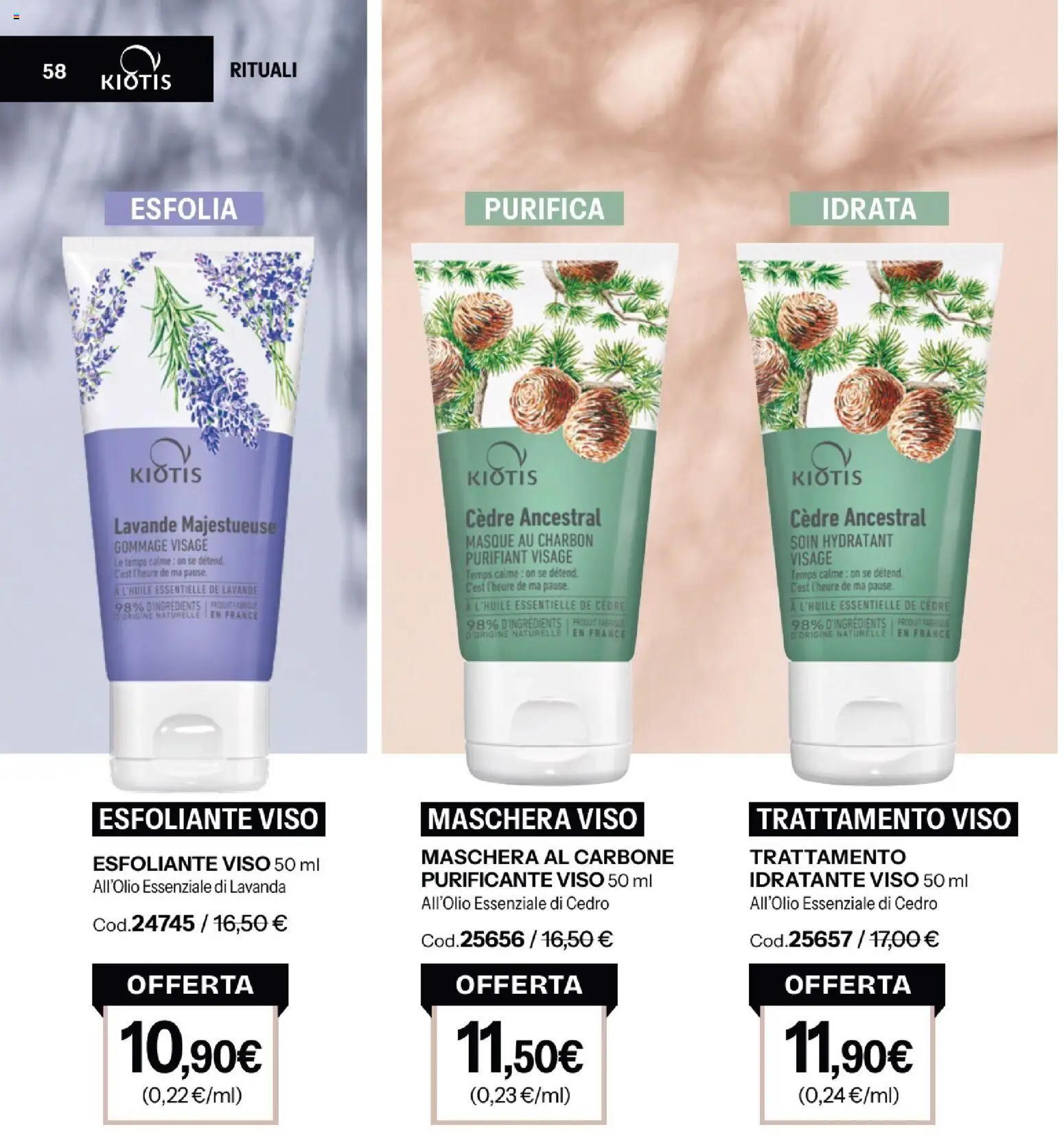 Volantino Stanhome del 23.12.2025 | Pagina: 58 | Prodotti: Maschera, Maschera viso, Lavanda