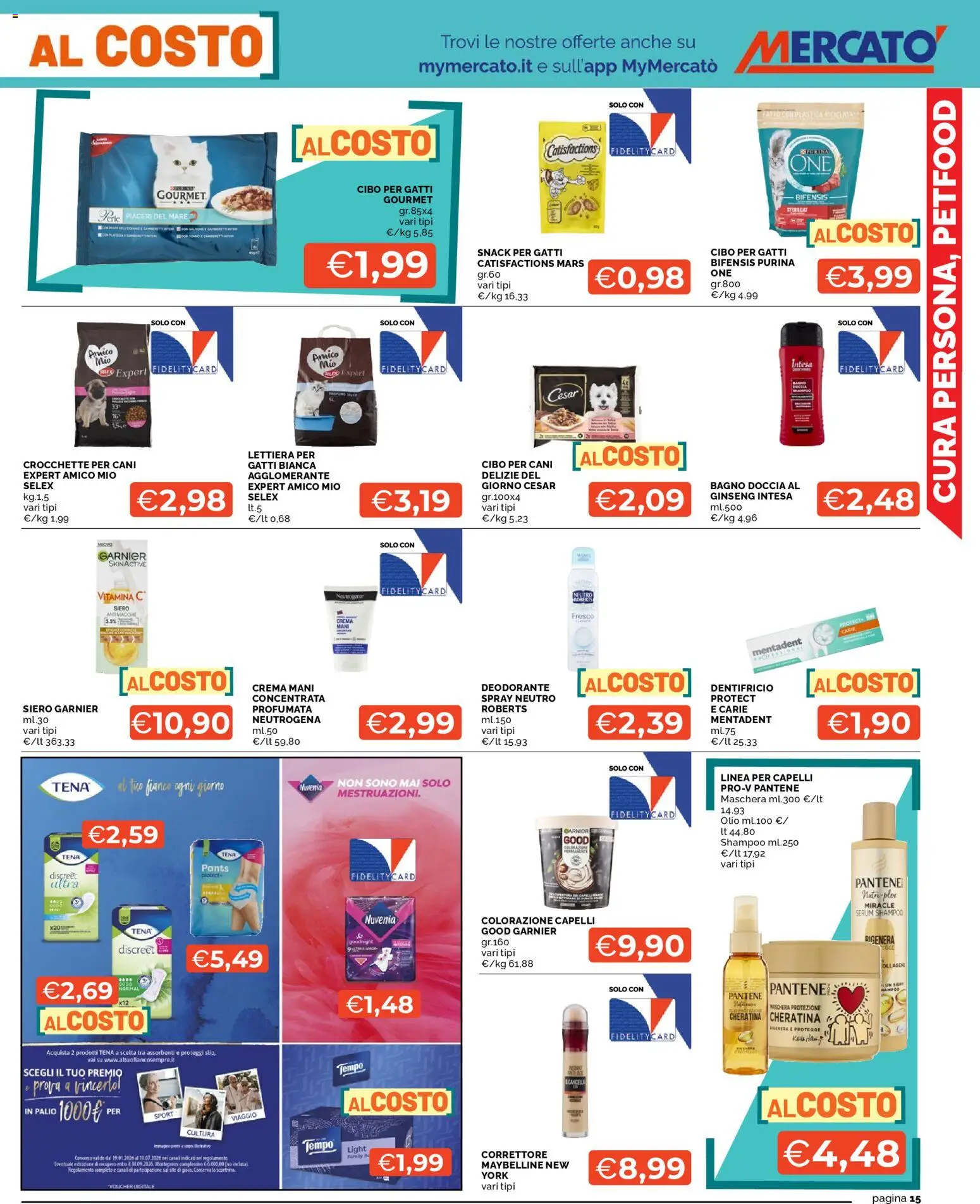 Volantino Mercatò del 16.02.2026 | Pagina: 15 | Prodotti: Shampoo, Maschera, Olio, Bagno