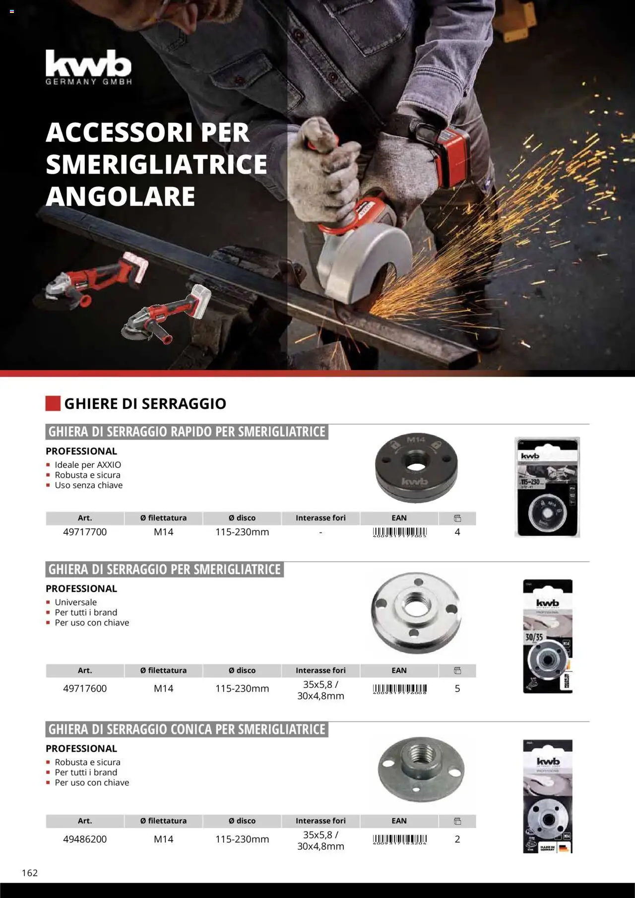 Volantino Einhell del 10.10.2025 | Pagina: 164 | Prodotti: Disco, Smerigliatrice