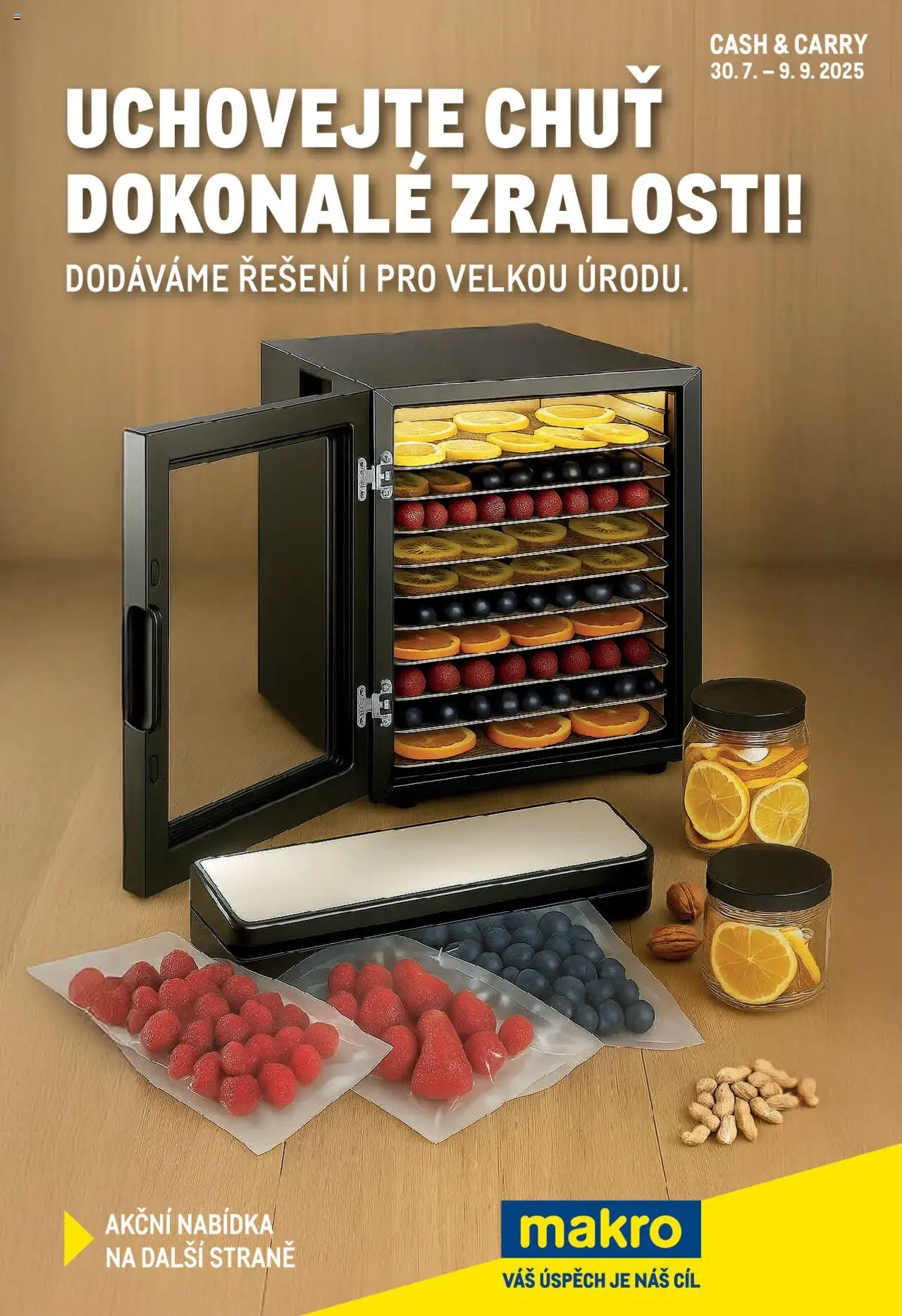 Makro leták - Uchovejte chuť dokonalé zralosti! od 30.07.2025 | Strana: 1
