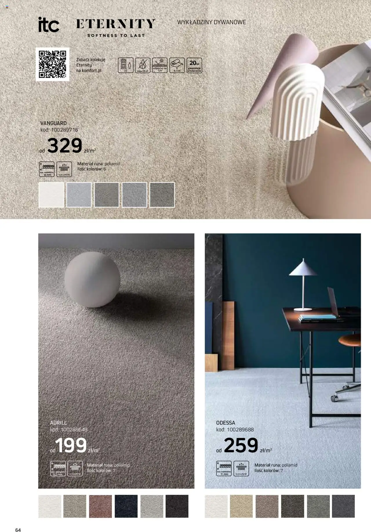 Komfort Gazetka - Katalog Podłogi I Drzwi od 26.06.2024 | Strona: 64