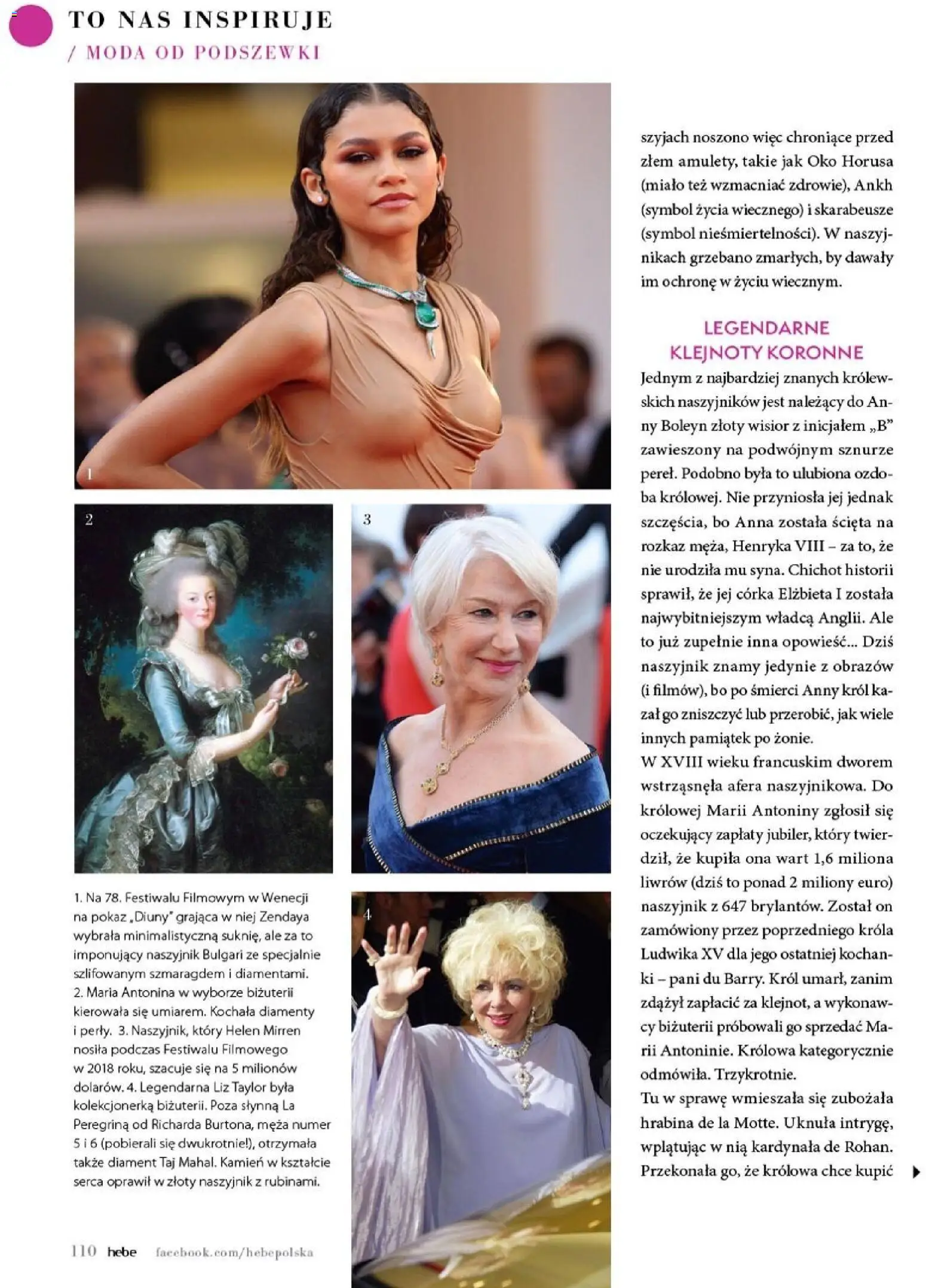 Hebe gazetka - Magazyn od 01.03.2026 | Strona: 110 | Produkty: Naszyjnik