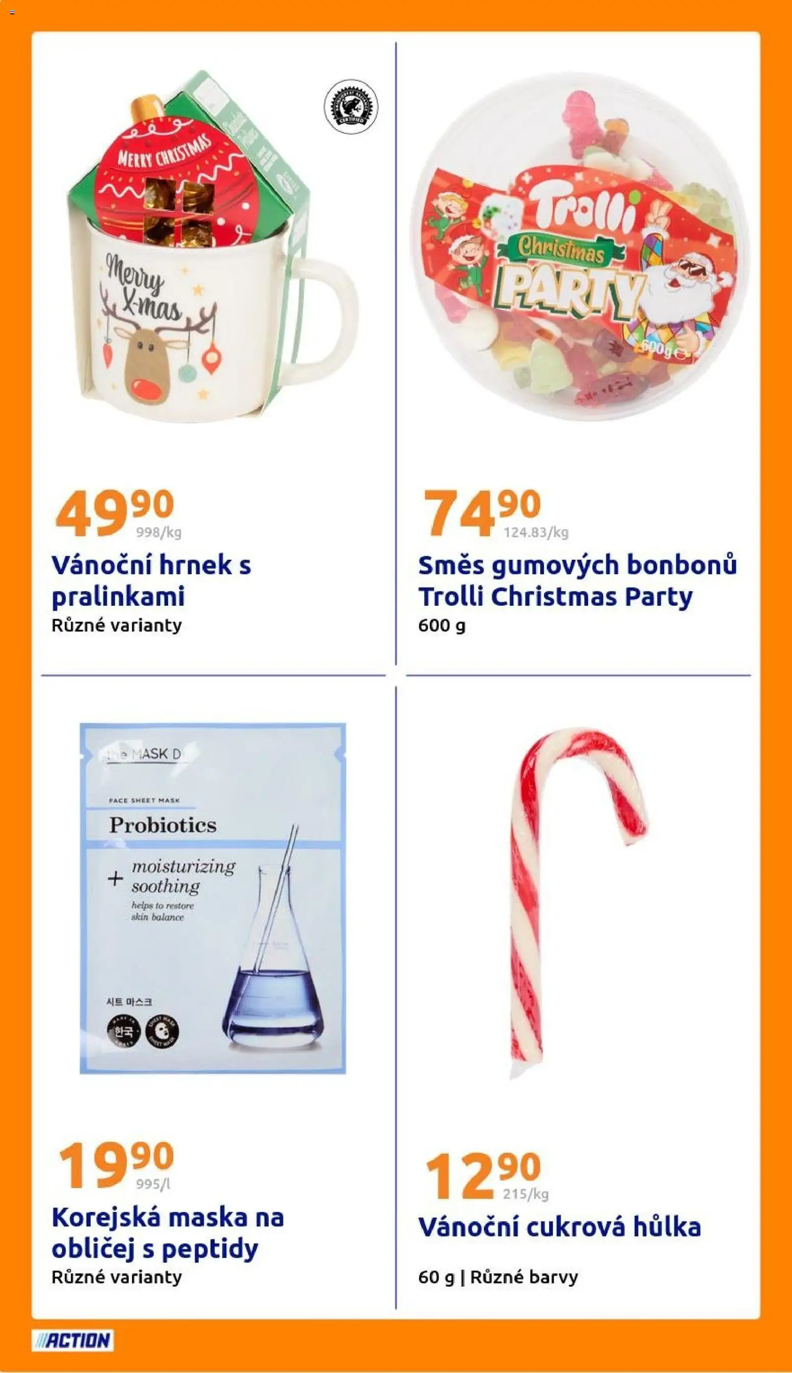 Action leták od 17.12.2025 | Strana: 28 | Produkty: Hrnek, Vánoční hrnek, Barvy, Maska