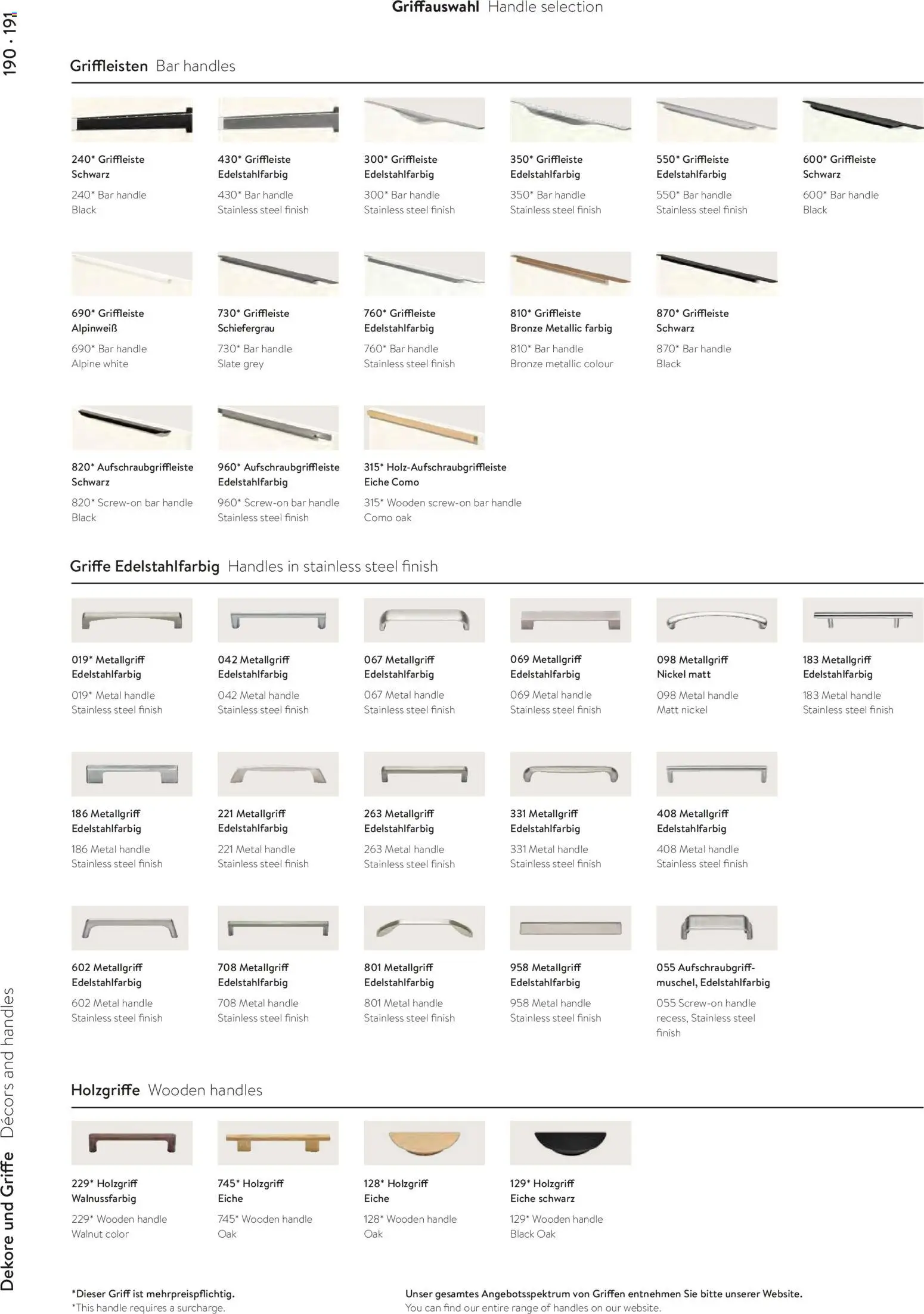 Ostermann Nobilia Küchenprospekt 2026 – gültig ab 01.01.2026 | Seite: 190 | Produkte: Finish