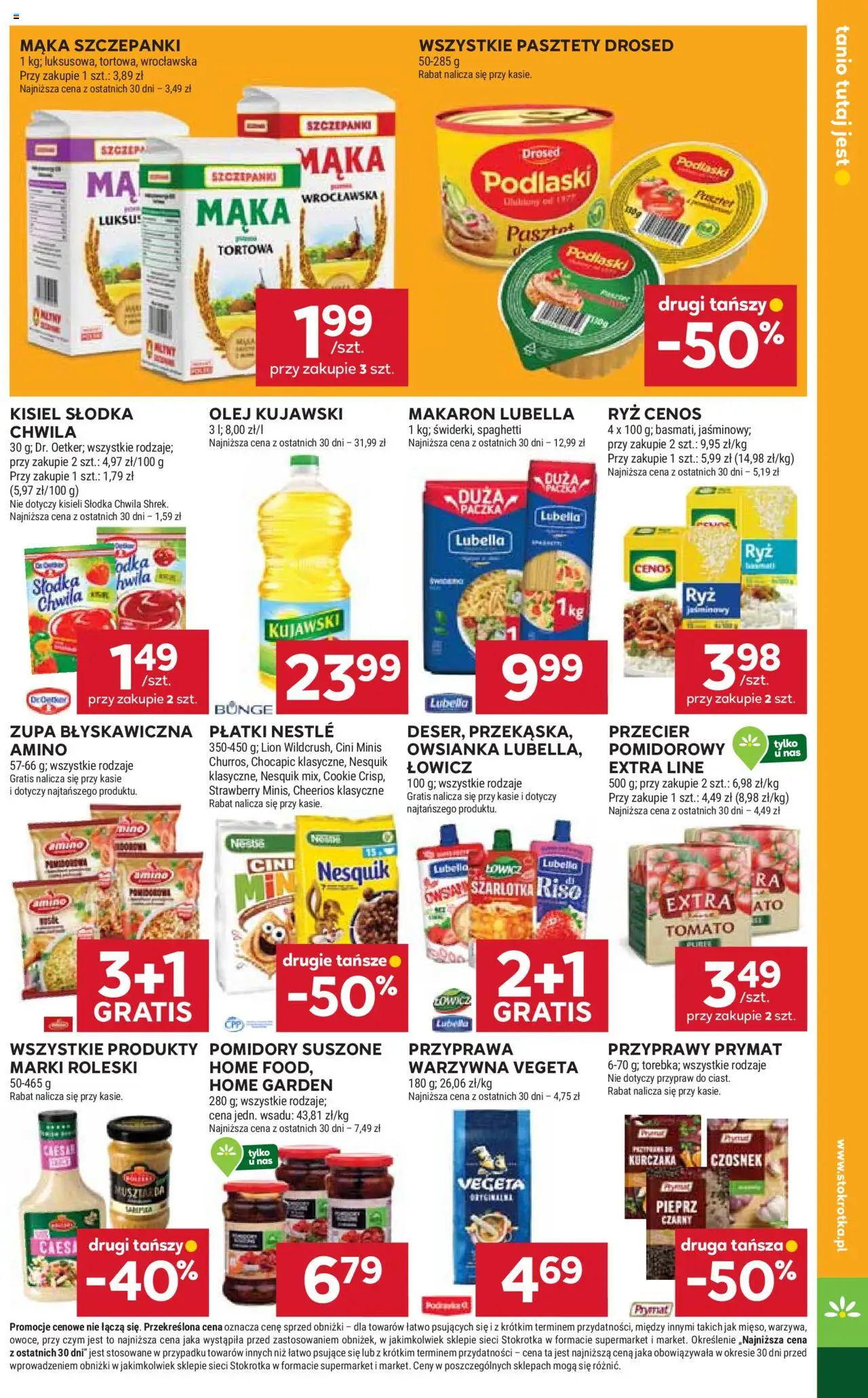 Stokrotka Gazetka od 02.10.2025 | Strona: 21 | Produkty: Pomidory suszone, Olej kujawski, Zupa, Pomidory