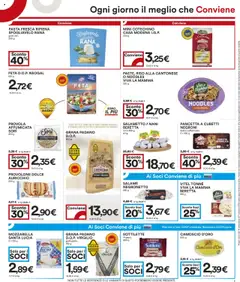 Volantino COOP del 18.09.2025 | Pagina: 9 | Prodotti: Provolone, Riso, Feta, Cotechino