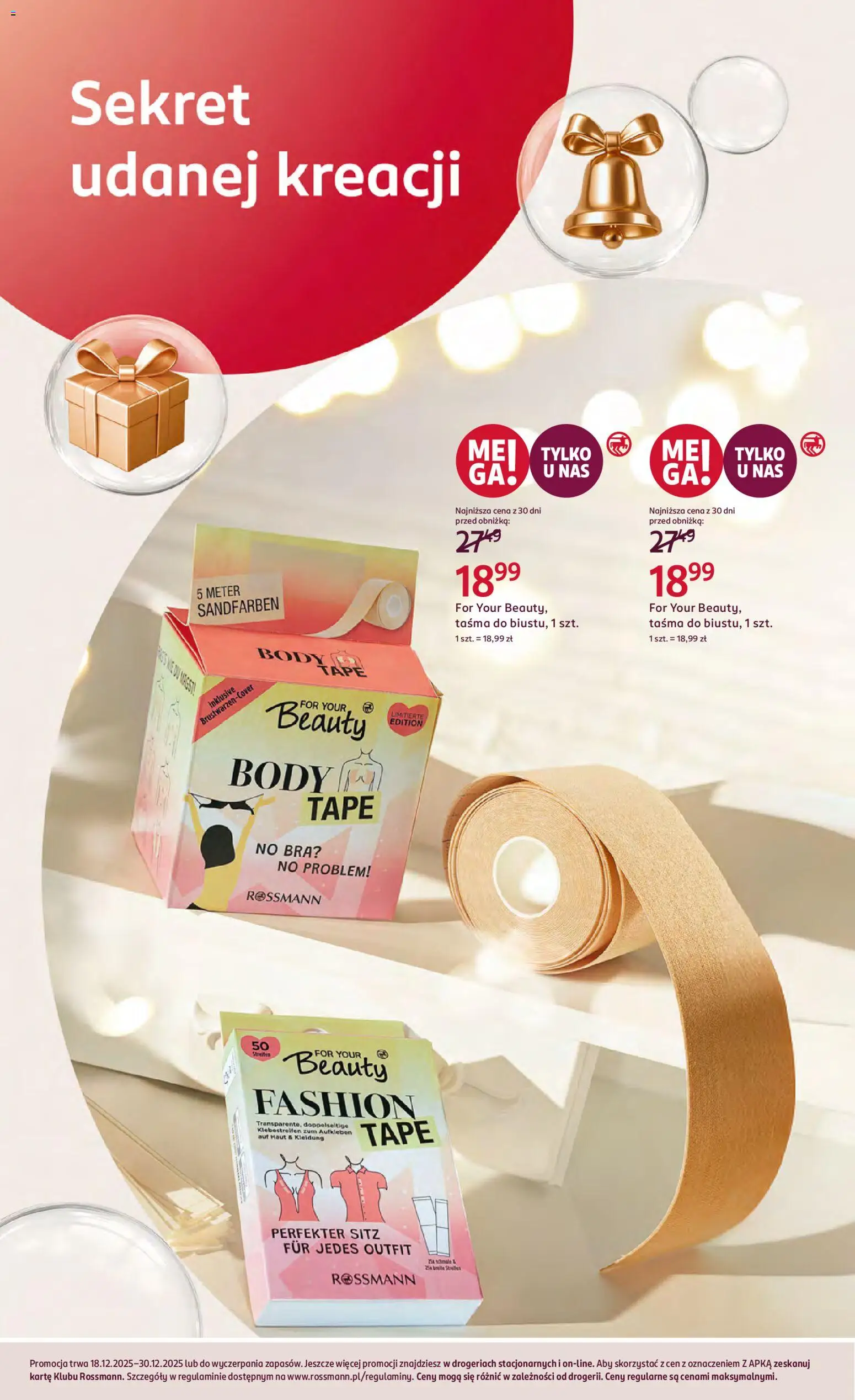 Rossmann Gazetka od 18.12.2025 | Strona: 2 | Produkty: Body