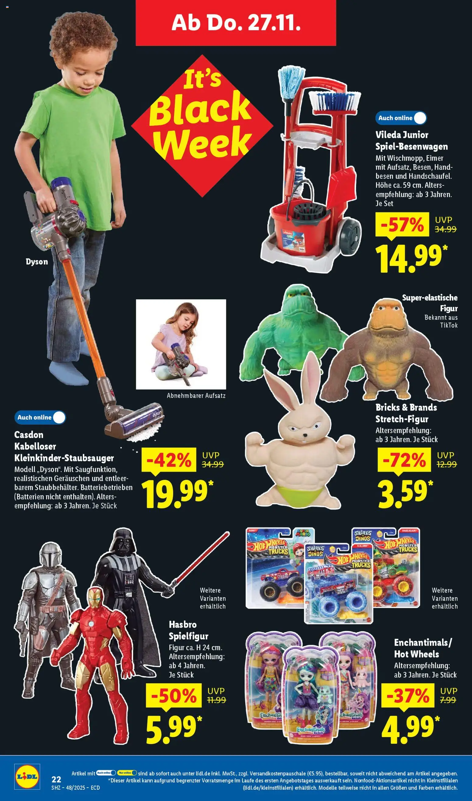 Lidl - Black Friday – gültig ab 24.11.2025 | Seite: 24 | Produkte: Dyson, Batterien, Monster