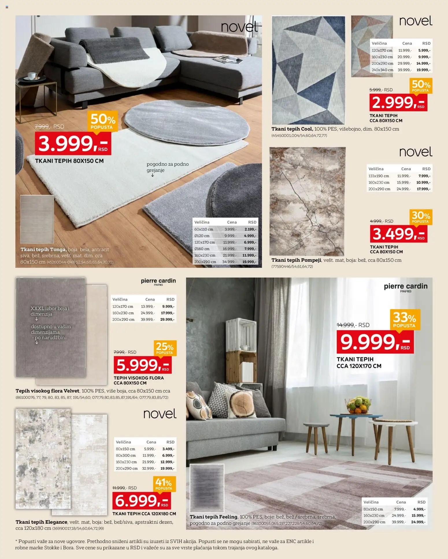 Lesnina XXXL katalog - važi od 27.10.2025 | Strana: 6 | Proizvode: Tepih