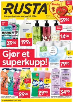 Forhåndsvisning av Rusta kundeavis gyldig fra 09.02.2026