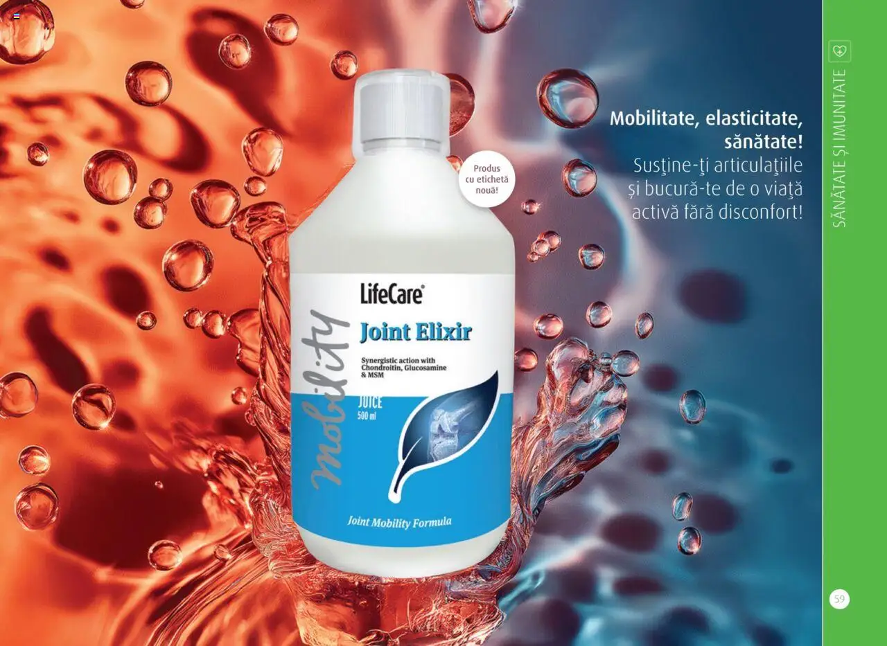 Life Care catalog - Aprilie/Octombrie – valabil de la 01.04.2025 | Pagină: 61 | Produse: Elixir