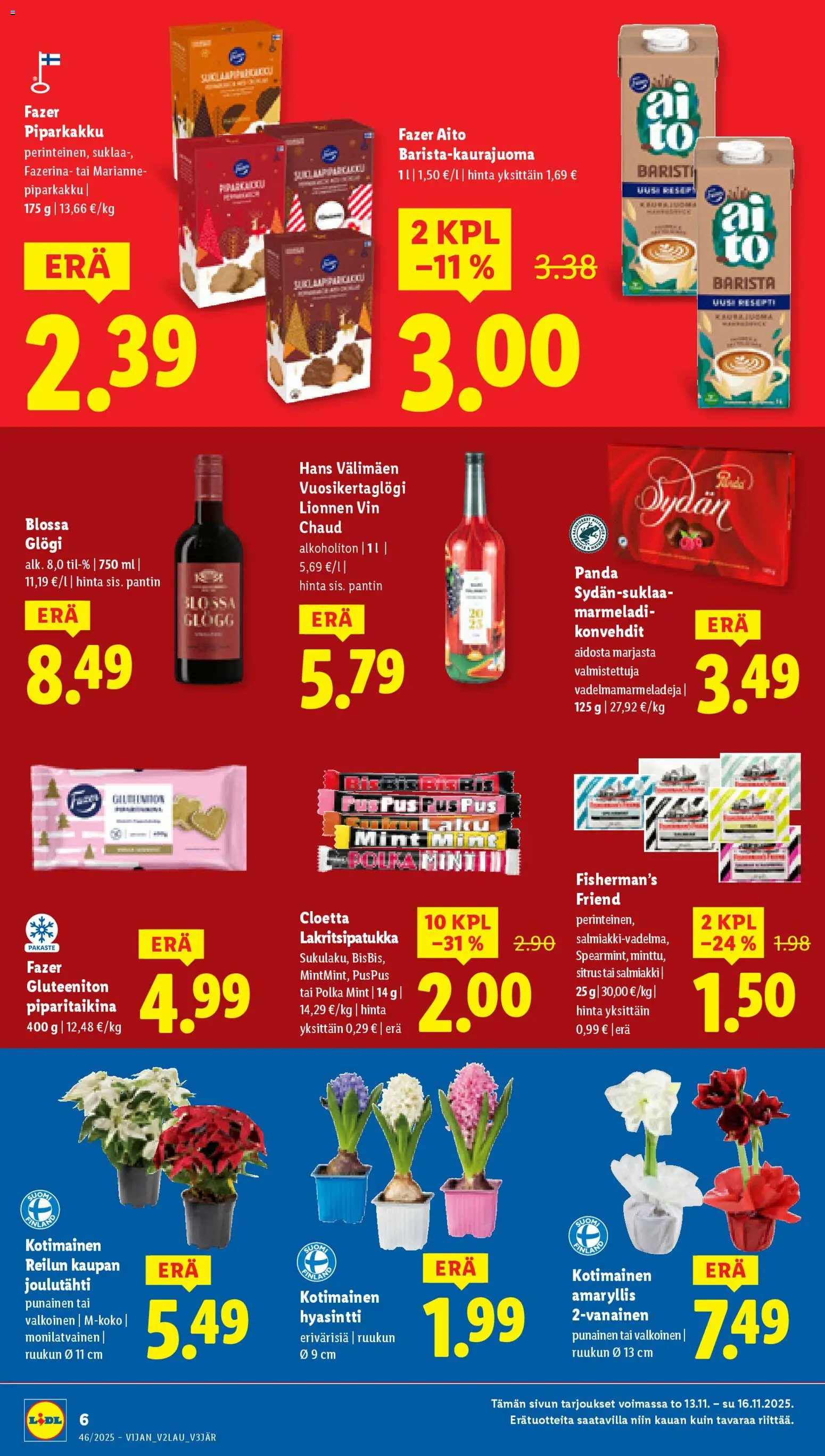 Lidl - Black Friday – voimassa 13.11.2025 alkaen | Sivu: 8 | Tuotteet: Suklaa