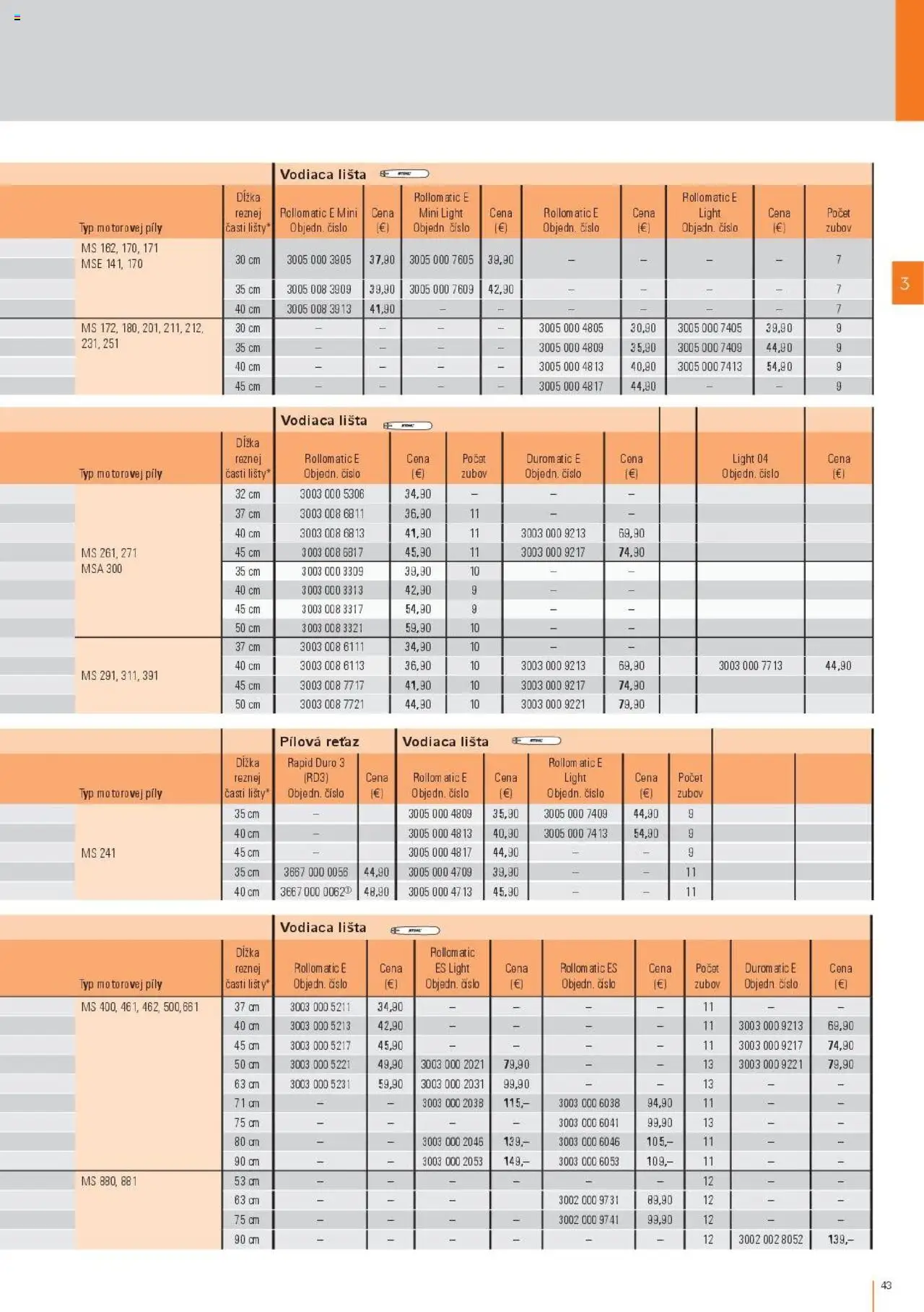 Nové STIHL akcie – leták je platný od 29.09.2025 | Strana: 43