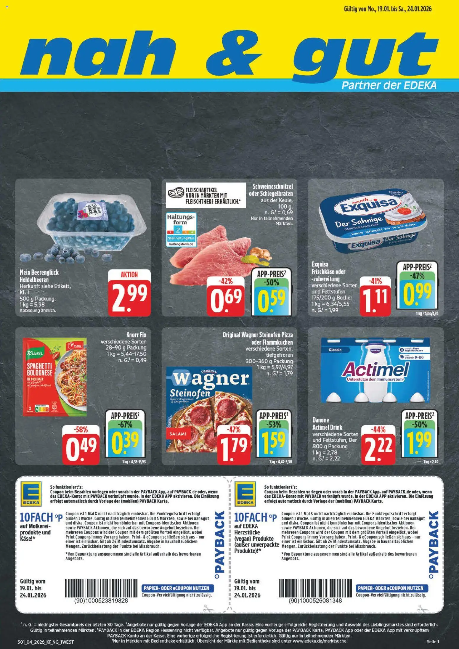 nah & gut Prospekt 	 – gültig ab 19.01.2026 | Seite: 1