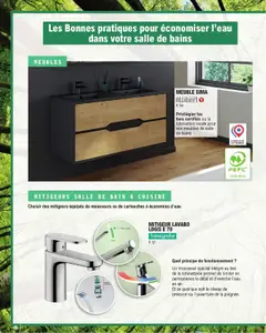 Brico E.Leclerc - Prévisualisation de Brico E.Leclerc Guide aménagement intérieur | Varennes sur seine valide à partir de 07.01.2025 | Page: 46 | Produits: Meuble, Lavabo