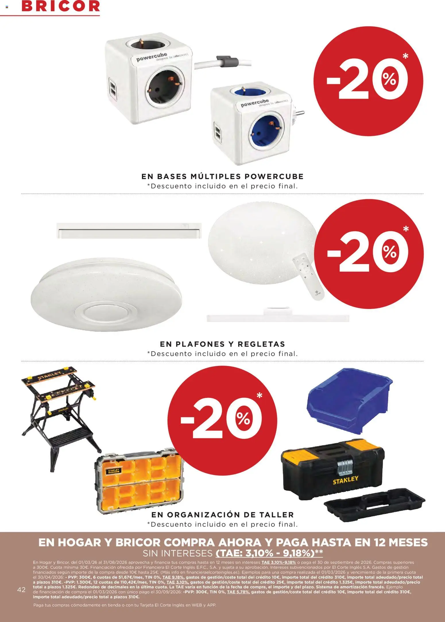 Hipercor catálogo │ válido desde el 12.03.2026 | Página: 42