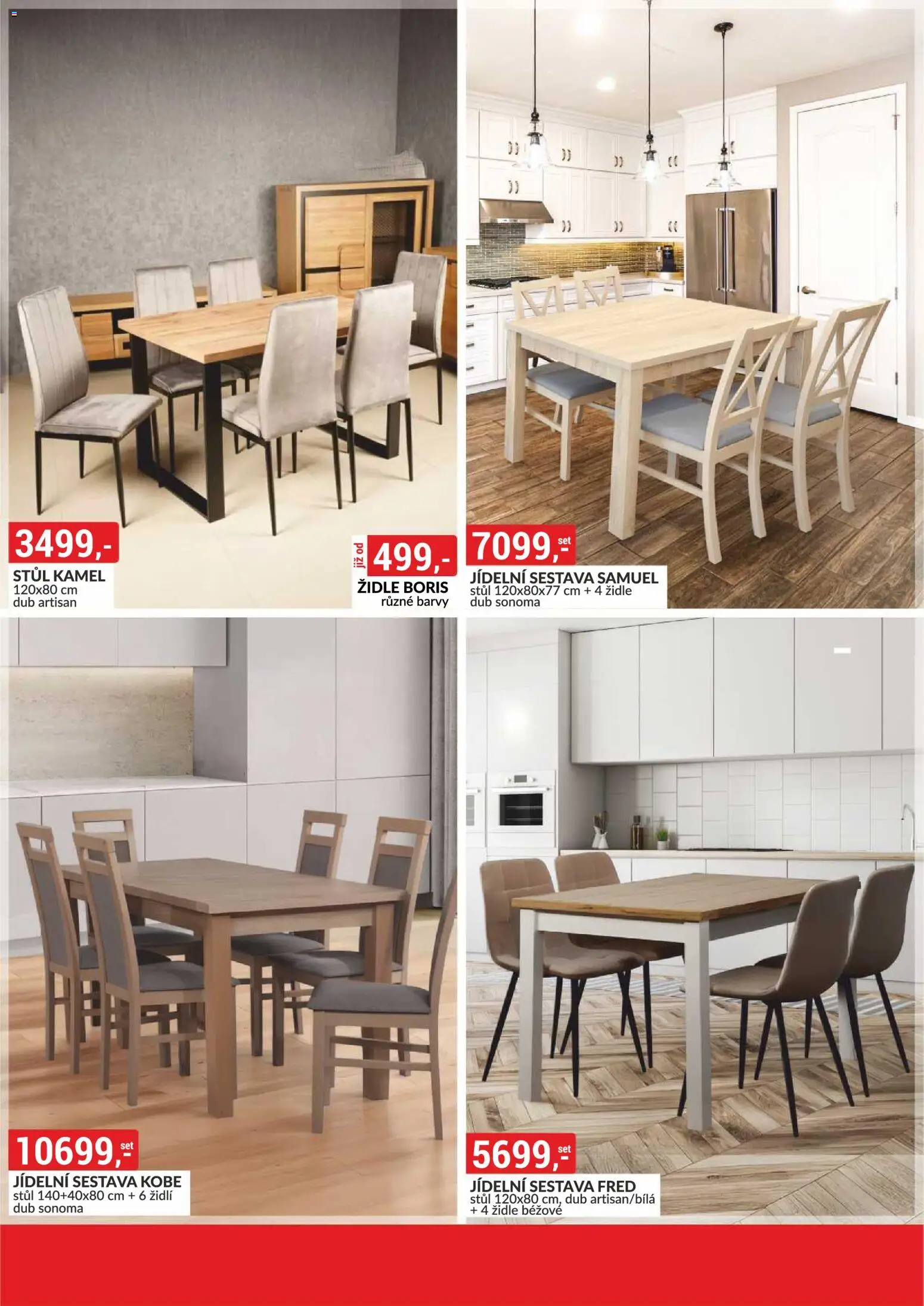 BAUMAX leták - Bydlení na míru podle vašeho stylu od 01.02.2026 | Strana: 4 | Produkty: Stůl, Židle, Barvy