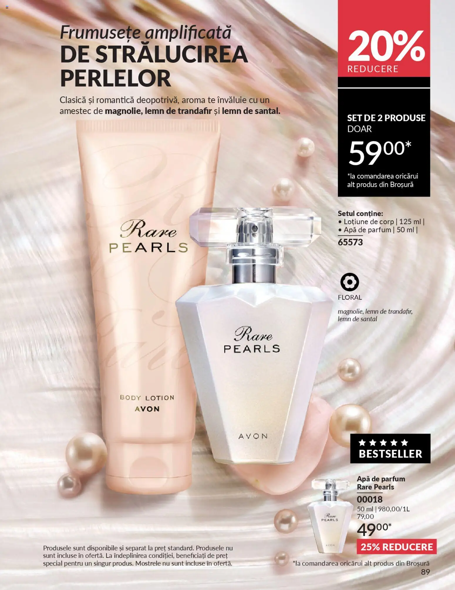 Noul catalog Avon – valabil de la 01.02.2026 | Pagină: 91 | Produse: Apă de parfum, Trandafir, Body, Parfum