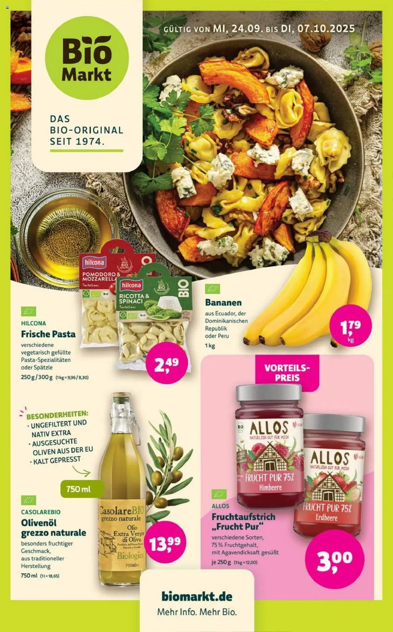 Denns BioMarkt Angebote – gültig ab 24.09.2025 | Seite: 1