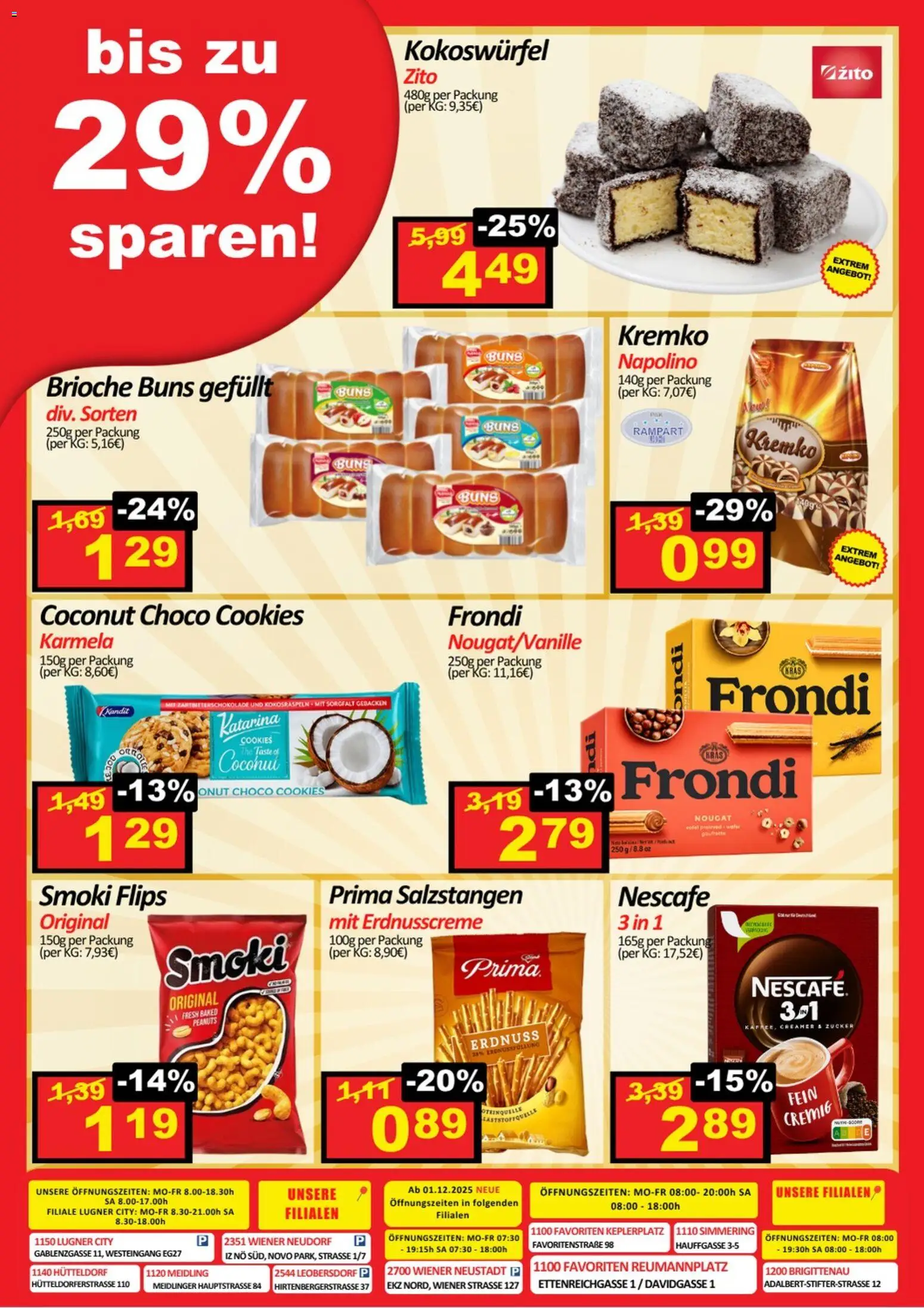 Wurstico Abholmarkt Flugblatt gültig ab 23.04.2026 | Seite: 3 | Produkte: Zucker