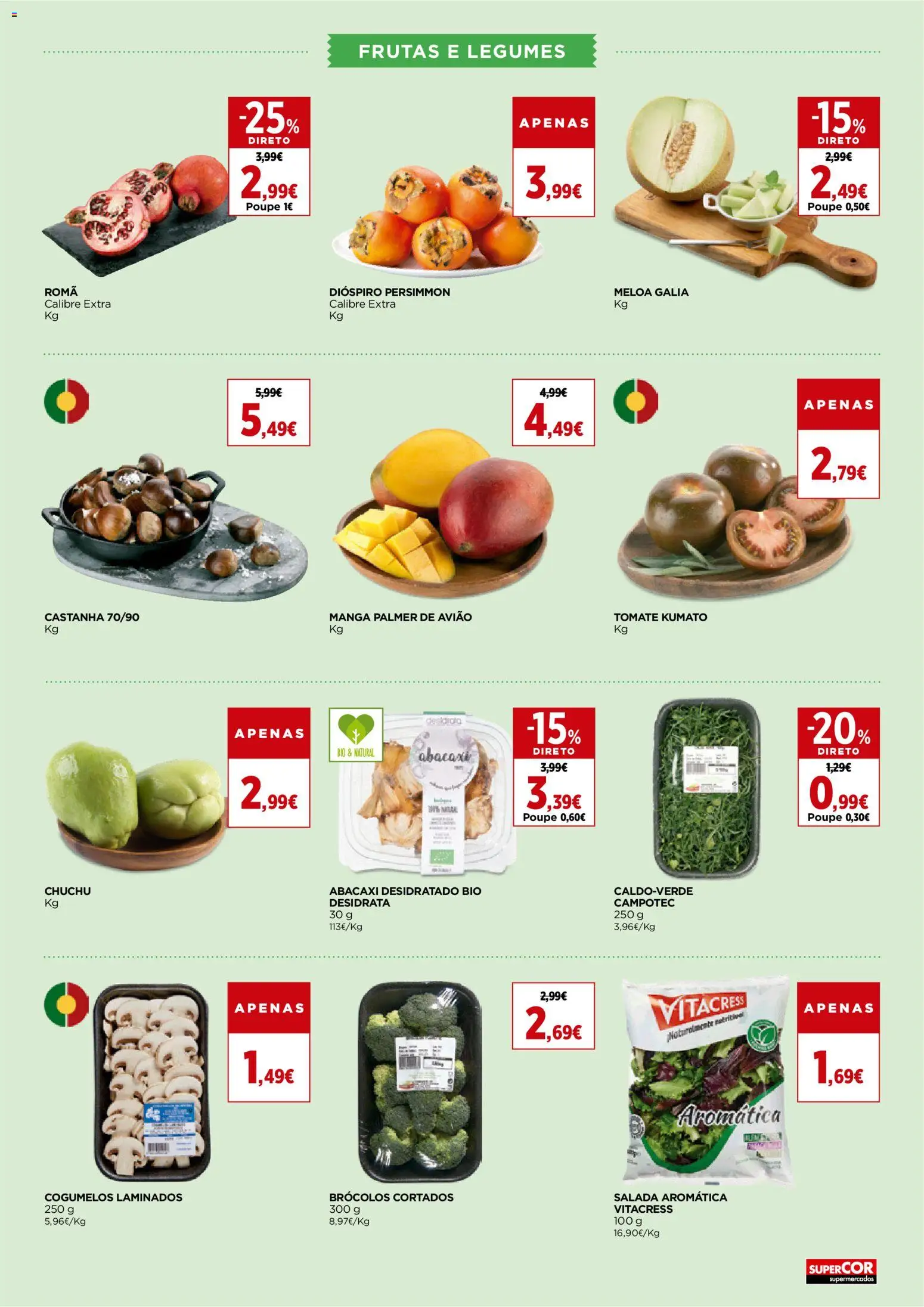 El Corte Ingles folheto │ válido de 31.10.2025 | Página: 3 | Produtos: Chuchu, Tomate, Abacaxi, Salada