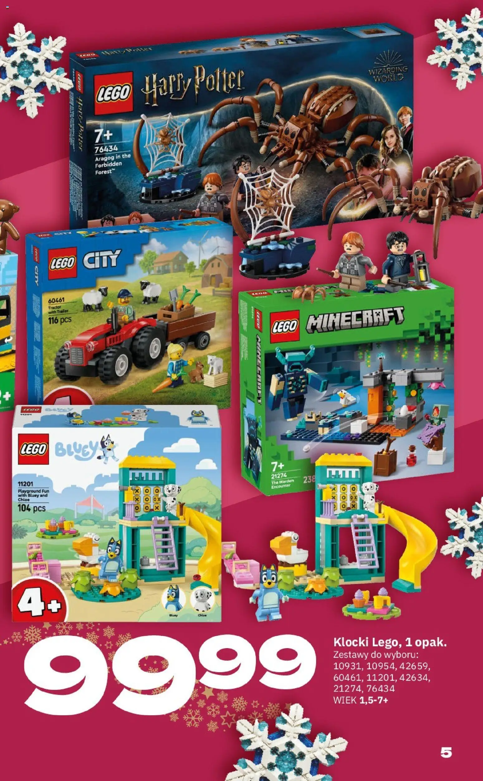 Twój Market Gazetka - Gwiazdka od 17.11.2025 | Strona: 5 | Produkty: Lego