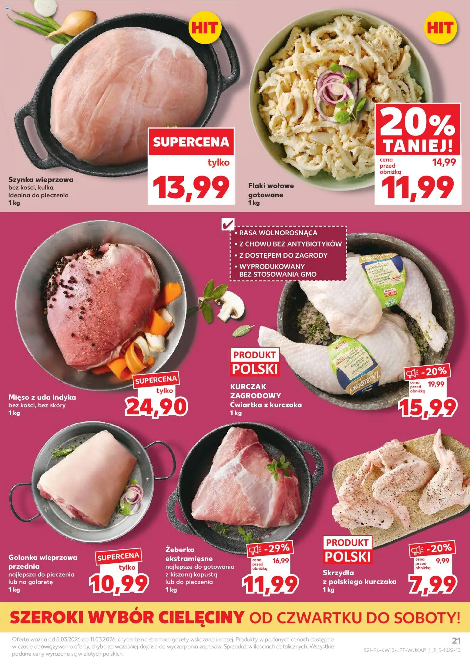 Kaufland Polsko leták od 05.03.2026 | Strana: 21 | Produkty: Kapusta