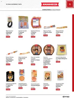 Pré-visualização Recheio Amanhecer válido de 11.07.2024 | Página: 61 | Produtos: Massa folhada, Puff, Base, Queijo