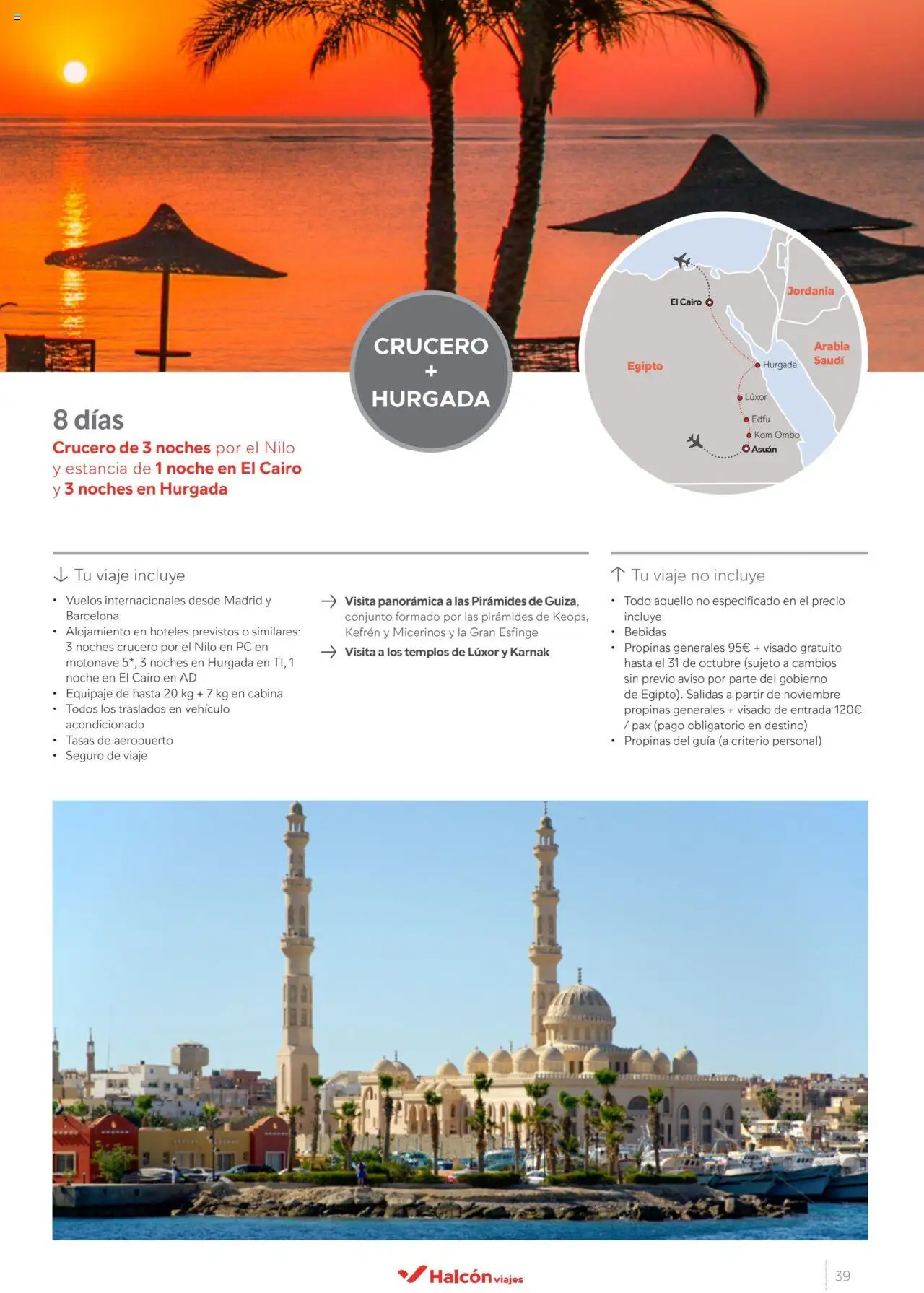 Halcón Viajes Egipto │ válido desde el 01.07.2025 | Página: 39 | Productos: PC