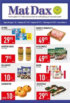 Matdax - erbjudanden - Förhandsvisning av reklamblad från butik Matdax aktuell från 05.01.2026
