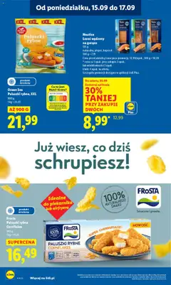 Nautica Łosoś wędzony na gorąco, Łosoś wędzony na gorąco, 125 g, naturalny, pieprz, koperek od 15.09.2025 | Strona: 34