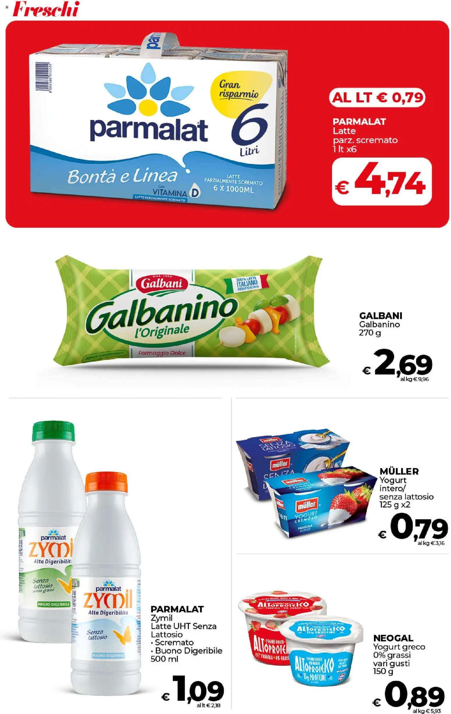 Volantino COOP del 17.01.2026 | Pagina: 5 | Prodotti: Yogurt greco, Yogurt, Formaggio, Latte parzialmente scremato