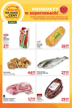 Pogląd oferty "Makro - Gotuj się na niskie ceny" - ważna od 28.07.2025